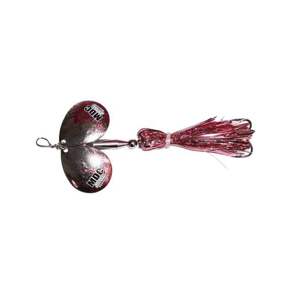 MUSKY MAYHEM TACKLE MICRO DOUBLE COWGIRL SPINNER 5"
