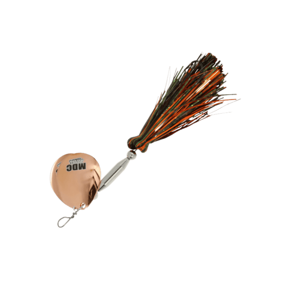 MUSKY MAYHEM TACKLE MICRO DOUBLE COWGIRL SPINNER 5"