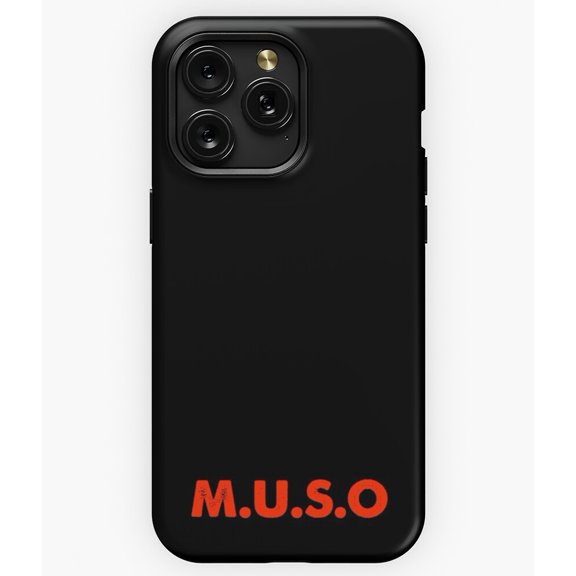 MUSO Musician Slang Japanese Graphic Design A8046 Phone Case for iPhone 11 to 17 Pro Max