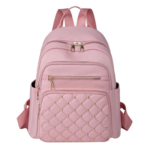 MUSOIE 11L Small Travel Backpack for Women Fashion Waterproof Nylon Lightweight Shopping Daypacks