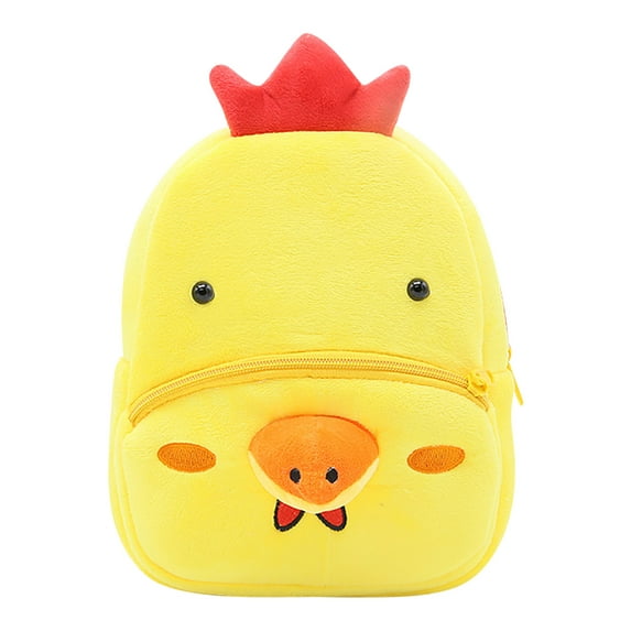 MUSOIE Animal Backpacks Engineering Vehicle Backpack Cute Soft Cartoon Plush Mini Bags Daypack