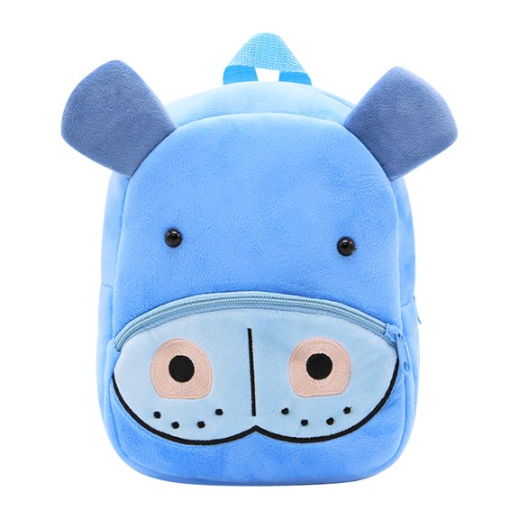 MUSOIE Animal Backpacks Engineering Vehicle Backpack Cute Soft Cartoon Plush Mini Bags Daypack