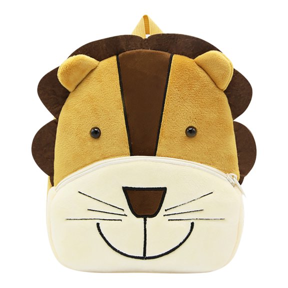 MUSOIE Animal Backpacks Engineering Vehicle Backpack Cute Soft Cartoon Plush Mini Bags Daypack