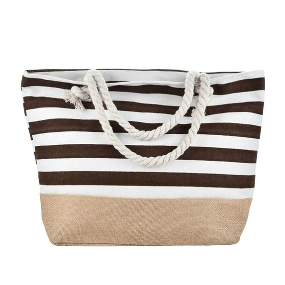 MUSOIE Beach Bags for Women Large Waterproof Sandproof Tote Bag Zipper Swim Pool Beach Bag