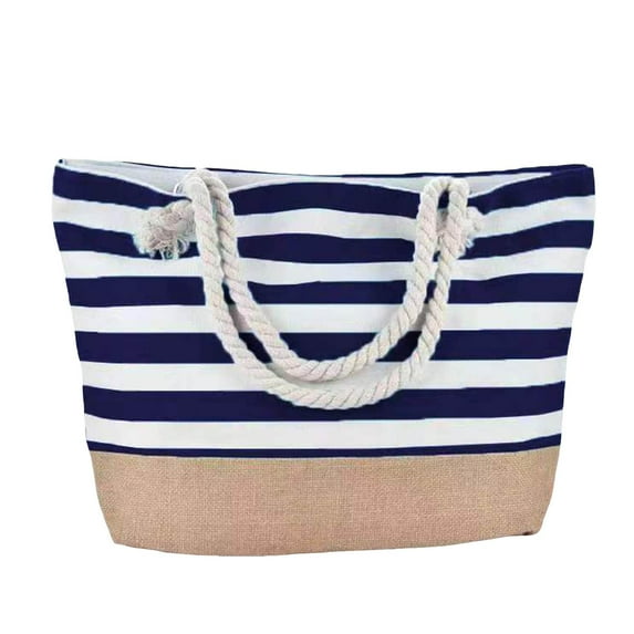 MUSOIE Beach Bags for Women Large Waterproof Sandproof Tote Bag Zipper Swim Pool Beach Bag