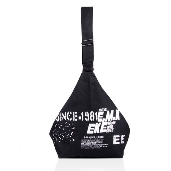 MUSOIE Canvas Messenger Bag Large Crossbody Bag Fashion Crescent Bags Shoulder Tote Bag