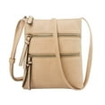 thumbnail image 1 of MUSOIE Crossbody Tote Bag for Women Multi-pocket Purses with Adjustable Strap Messenger Bags, 1 of 5