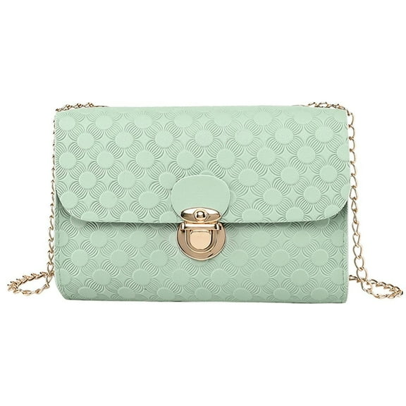 MUSOIE Crossbody Bag for Women Trendy Mini Shoulder Bag Phone Wallet Purse Metal Chain Envelope Bag