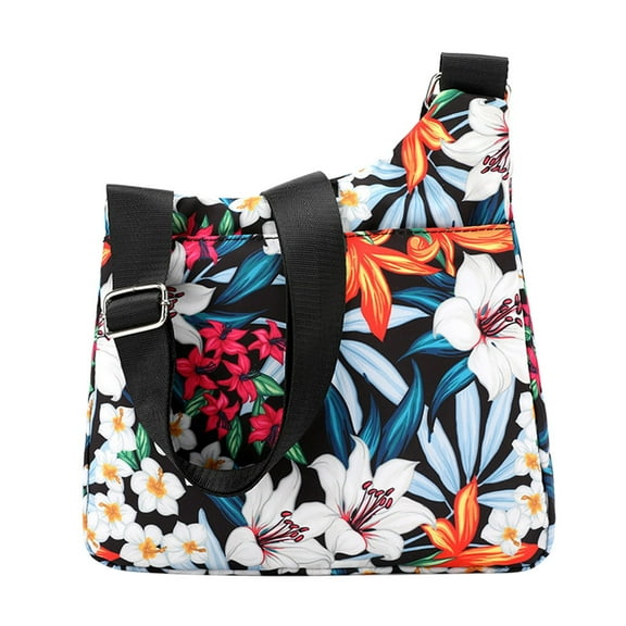 MUSOIE Crossbody Bag for Women Waterproof Shoulder Bag Messenger Bag Print Casual Purse Handbag