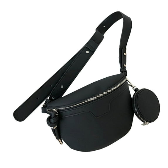 MUSOIE Fanny Pack Crossbody Bags for Women with Purses Trendy Sling Bag Large Travel Belt Bag