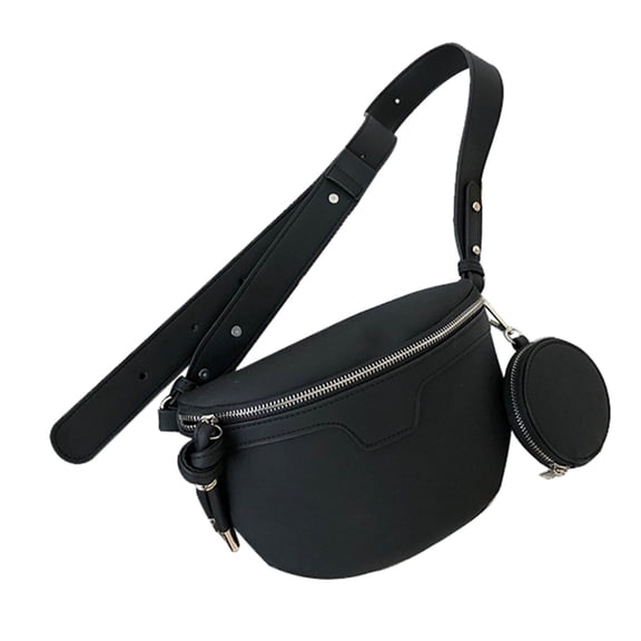 MUSOIE Fanny Pack Crossbody Bags for Women with Purses Trendy Sling Bag Large Travel Belt Bag