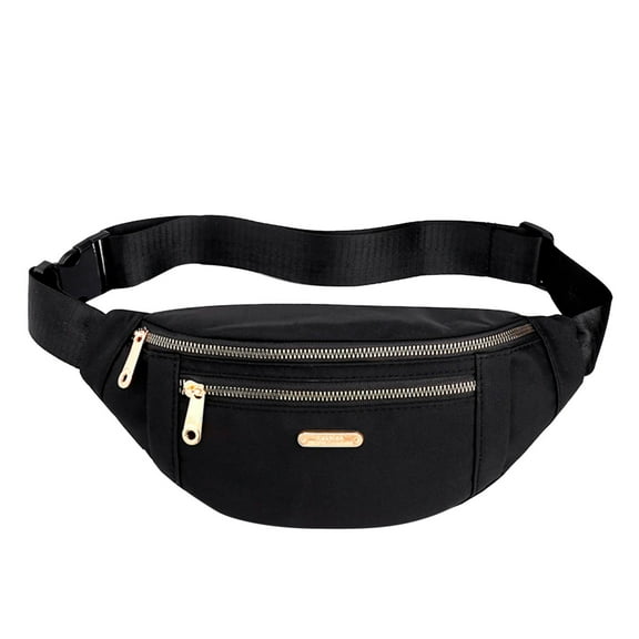 MUSOIE Fanny Packs Waist Pack for Women Waterproof Waist Bag with Adjustable Strap for Travel Sports