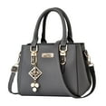 thumbnail image 1 of MUSOIE Large Capacity Crossbody Bags for Women Trendy PU Leather Top Handle Purse Shoulder Handbags, 1 of 3