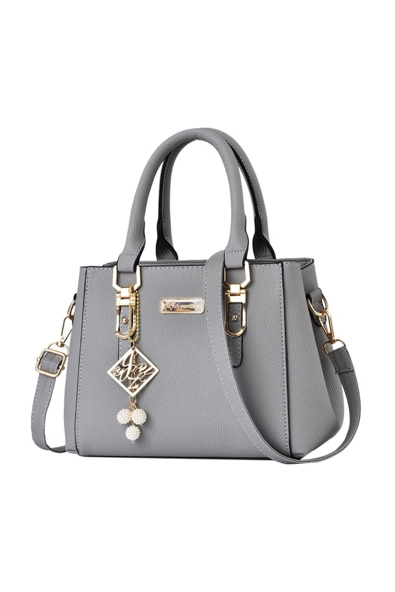 Large Capacity Crossbody Bags for Women Trendy PU Leather Top Handle Purse Shoulder Handbags
