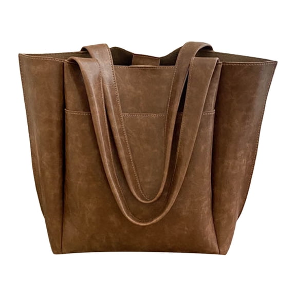 MUSOIE Large Laptop Tote Bag for Women Vegab Leather Work Bag with Clutch Office Purses Shoulder Bag