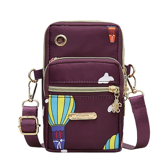 MUSOIE Lightweight Small Crossbody Bags for Women Print Cell Phone Purses Travel Pouch Shoulder Bag