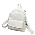 thumbnail image 1 of MUSOIE Mini Corduroy Backpack Purses for Women Cute Travel Backpack Small Daypack Shoulder Bag, 1 of 8