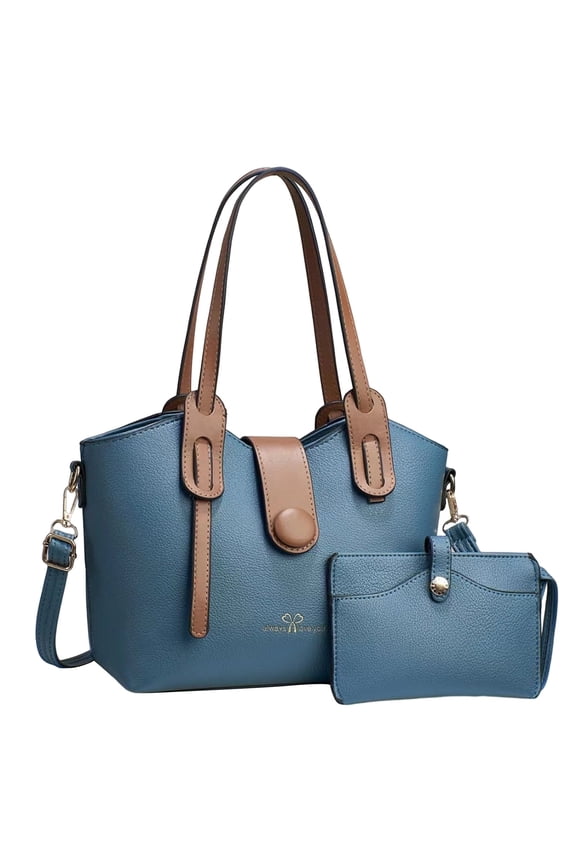 Purses Handbags for Women Bags Large Satchel Tote Bags with Buckle Design Purse