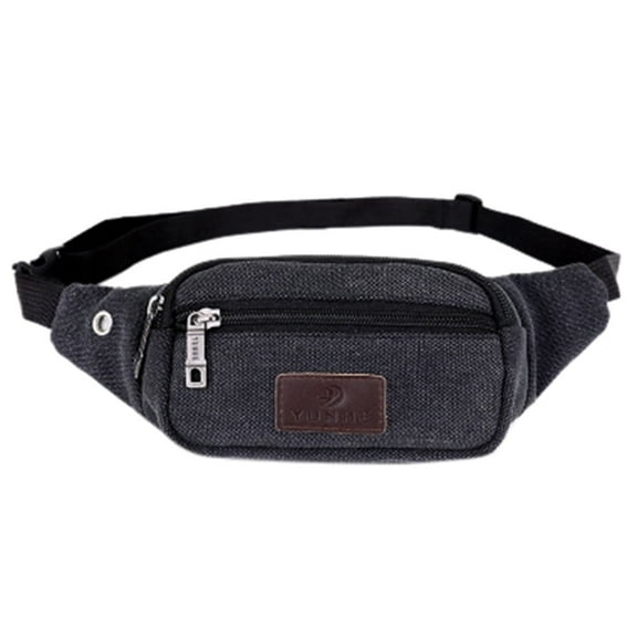 MUSOIE RFID Blocking Money Belt for Men Women Slim Fanny Pack for Travel Waist Wallet Phone Holder