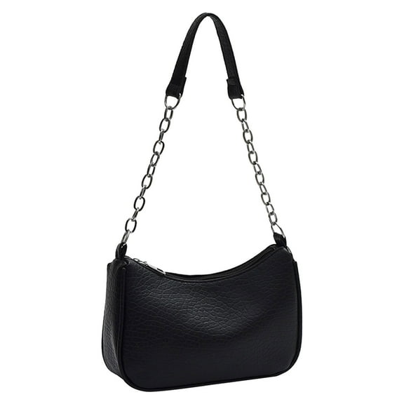 MUSOIE Shoulder Bag for Women Retro Vegan Leather Handbags Classic Clutch Purses with Zipper