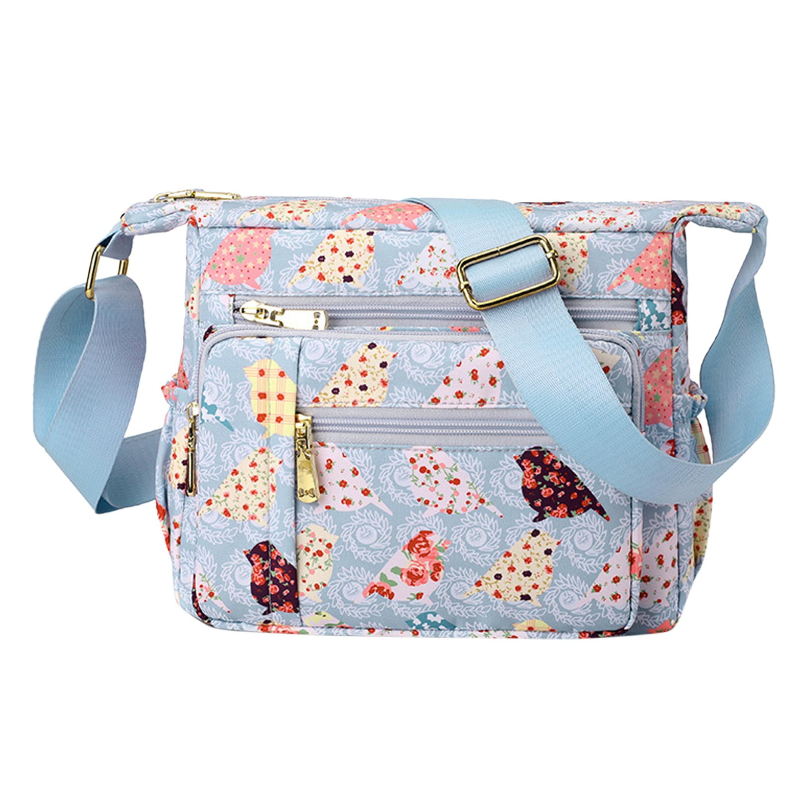 MUSOIE Shoulder Bags for Women Nylon Crossbody Bags Waterproof Messenger Purses and Handbags