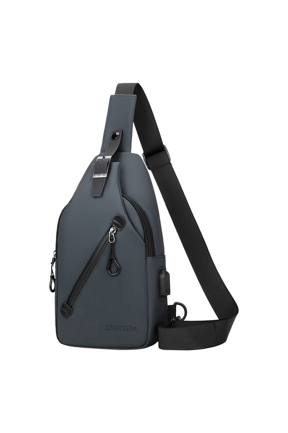 Sling Bag Crossbody Backpack for Men Women Travel Hiking Daypack Anti Theft Chest Bag