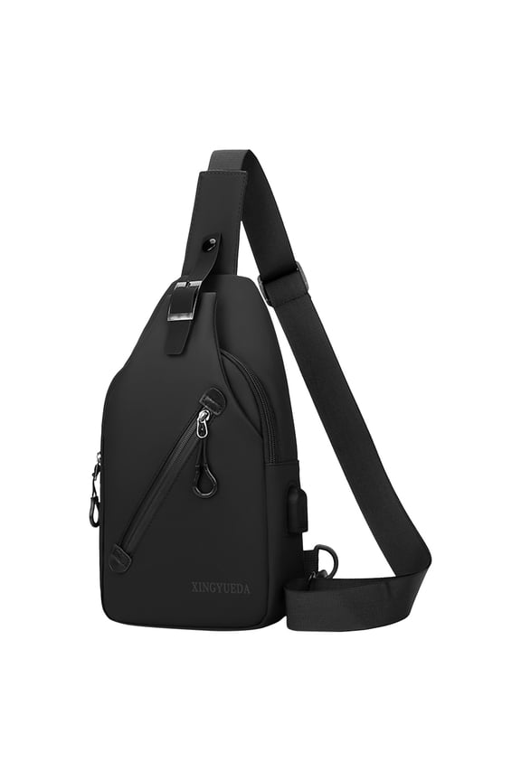 Sling Bag Crossbody Backpack for Men Women Travel Hiking Daypack Anti Theft Chest Bag