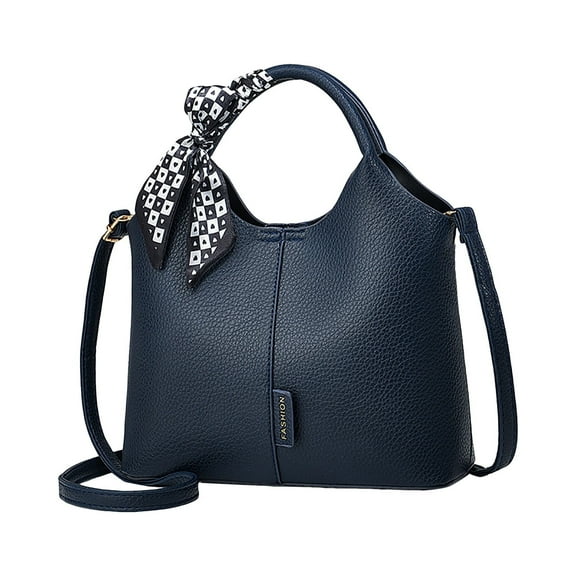 MUSOIE Tote Bag for Women PU Leather Shoulder Bags Fashion Retro Bags Large Crossbody Bag