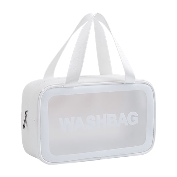 MUSOIE Travel Toiletry Bag for Women Waterproof Makeup Cosmetic Organizer Bag with Top Handle