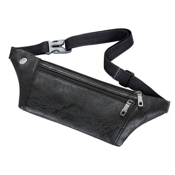 MUSOIE Waist Pack Fanny Bag for Men Belt Slim Cell Phone Purse Casual Outdoor Waist Wallet Pouch