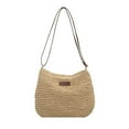 thumbnail image 1 of MUSOIE Women's Straw Shoulder Bag Handmade Large Rattan Woven Totes Summer Travel Beach Bag, 1 of 7