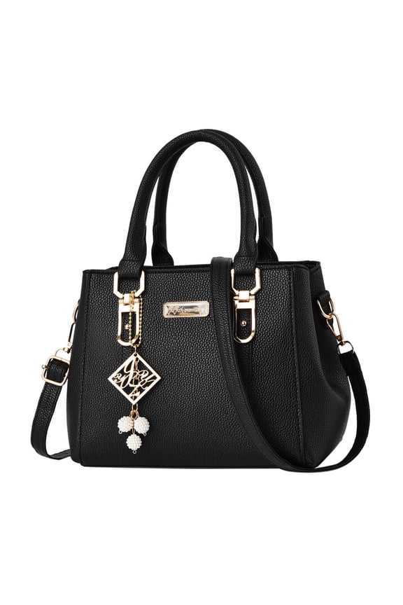 Womens Purses and Handbags Vegan Leather Satchel Shoulder Bag with Top Handle Tote Bag