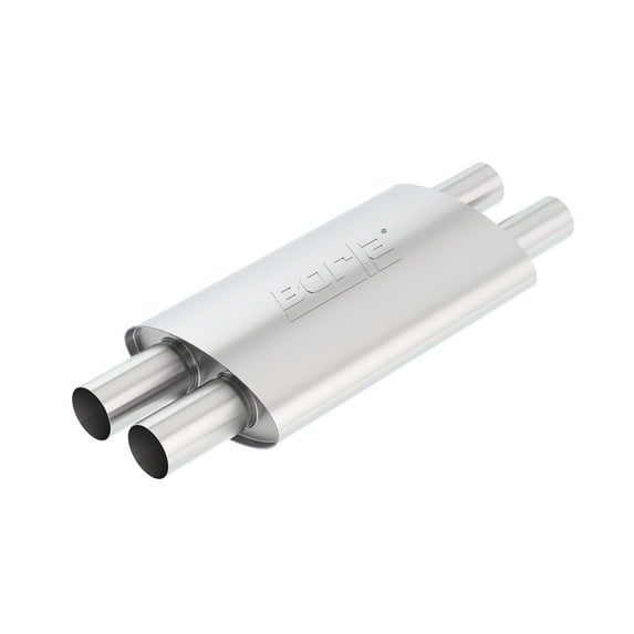 MUST GT 15-16 5.0L TOURINGMUFFLER 2.25in.; 2.5in. (USE WITH 140590 OR 140591 TO Fits select: 2015-2017 FORD MUSTANG