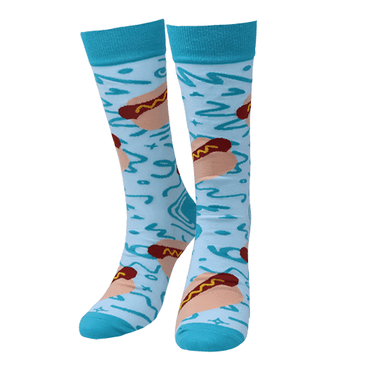 Mustaaaaaard Knit Socks