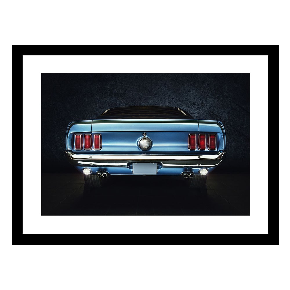 MUSTANG BOLD Framed Print