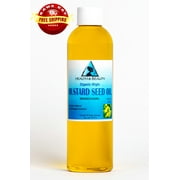 MUSTARD OIL ORGANIC UNREFINED VIRGIN COLD PRESSED RAW PREMIUM FRESH PURE 4 OZ