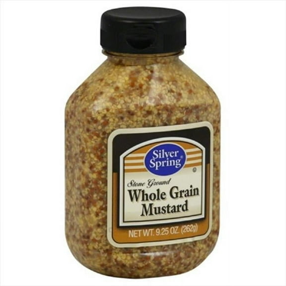 MUSTARD WHLGRN STN GRND S-9.25 OZ -Pack of 9