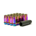 thumbnail image 1 of MUTEKI SR48 Series Neo Chrome 12mm x 1.5" Thread Size Open End Lug Nut with Key (Set 20), 1 of 3