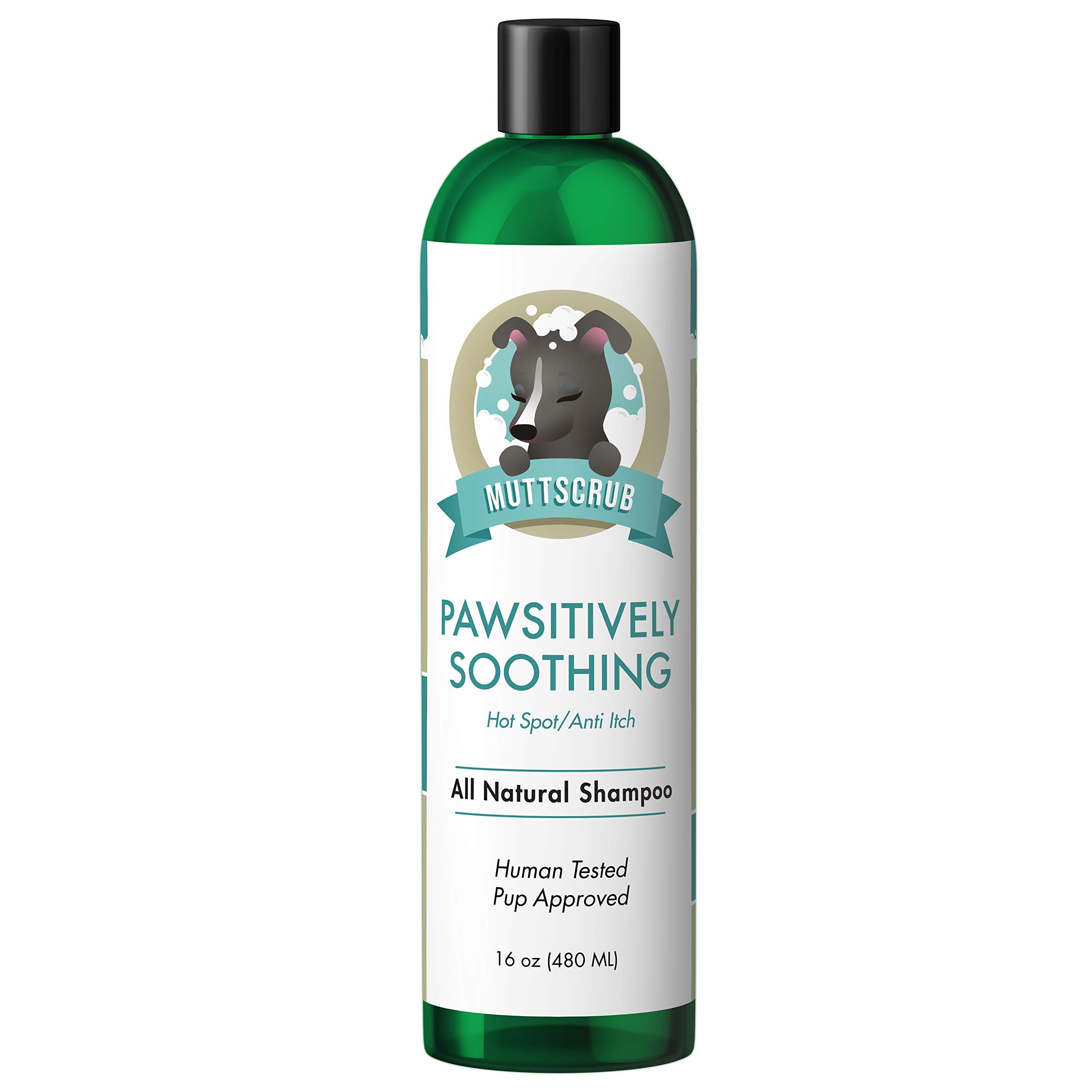 MUTTSCRUB Pawsitively Soothing Anti Itch Shampoo for Dogs Dog Shampoo