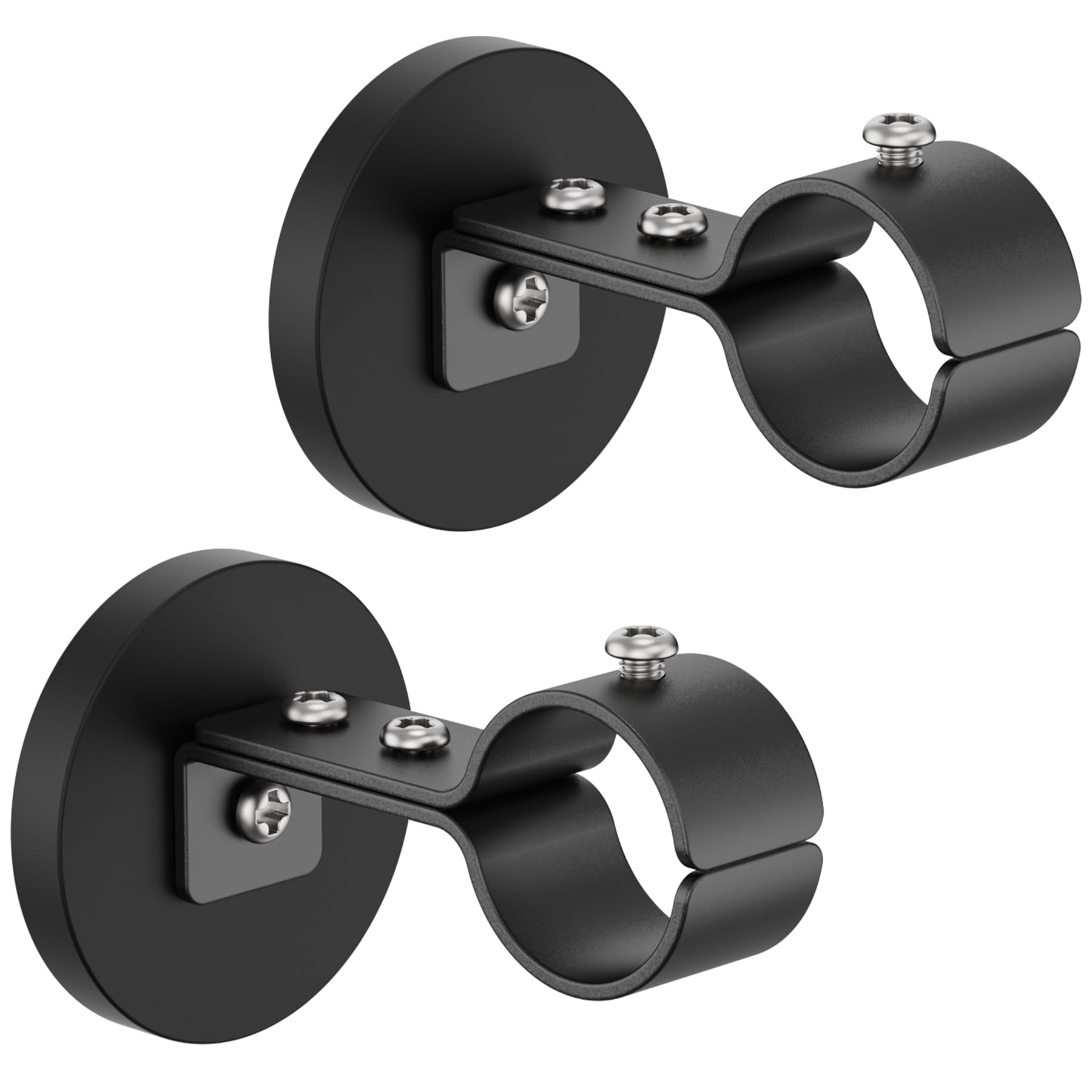 MUTUACTOR Magnetic Curtain Rod Brackets,Heavy Duty Magnet Curtain Rod