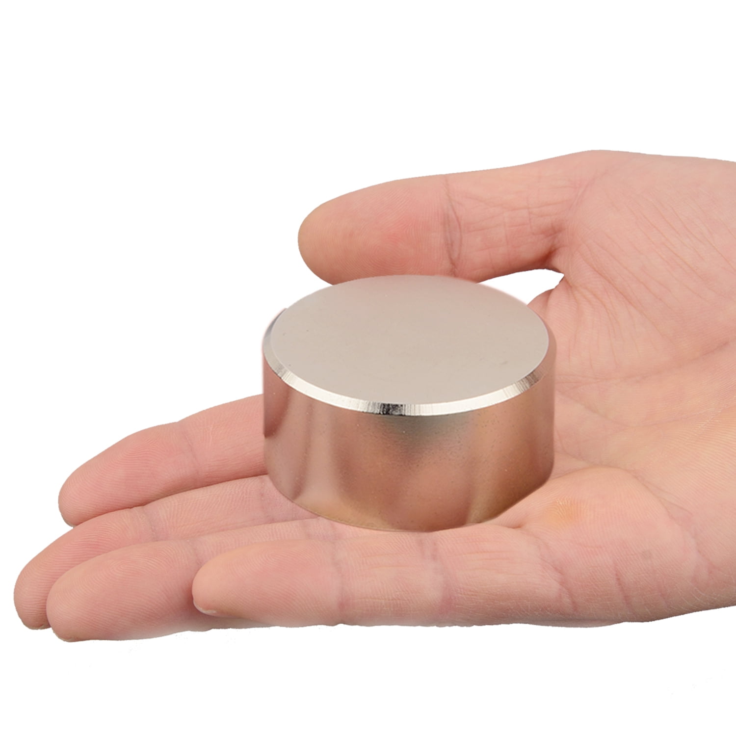 MUTUACTOR Neodymium N52 Disc Magnet,1PCS Magnetic Mount Permanent Rare Earth Magnet NdFeB Magnets,40x20mm Heavy Duty Strong Magnetic Force for Lifting Fastener Holding in Kitchen Garage