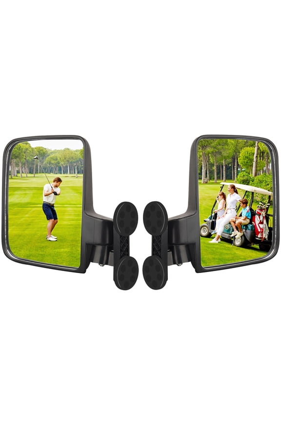 Universal Magnetic Tractor Mirrors, Non-Slip, 1 Pair