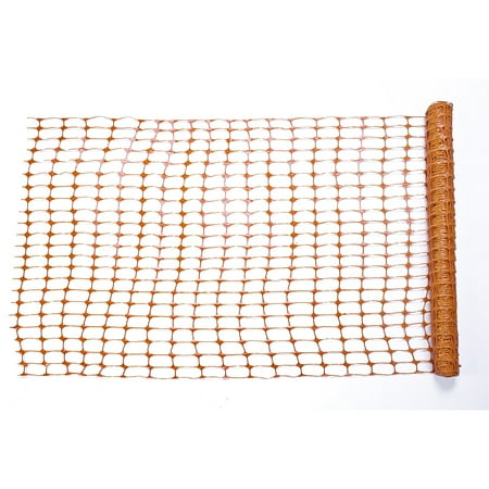 Mutual Industries 48" x 50'4" Plastic Safety Fence Orange (14993-50)
