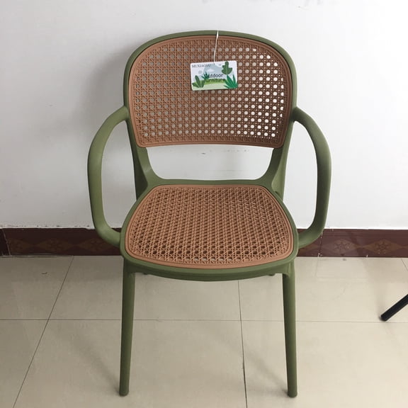 MUXIAOYU Outdoor furniture  Weather-Resistant, Foldable & Stackable Patio Seating  Ideal for Garden, Poolside & Balcony