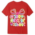 thumbnail image 1 of MUXiin 100 Day of School Shirt, 100Th Day of School Shirt, 100 Days of School Shirt Girls Kids Toddler Kindergarten Tee Happy 100th Day of School Celebration Gifts Tops, 1 of 6