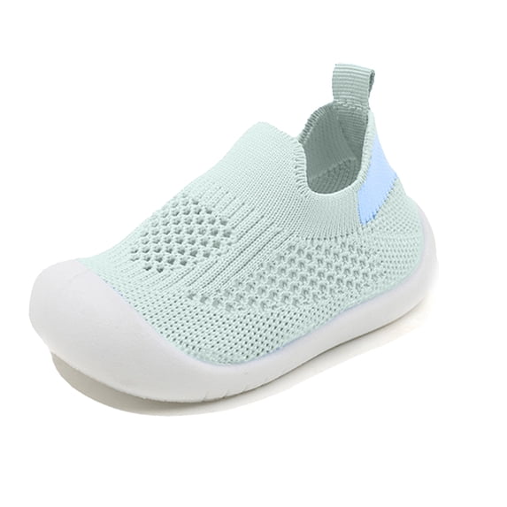 MUXiin ,Baby Sneakers for Boys Girls First Walking Shoes Breathable Soft Rubber Sole Non Toddler Sock Slipper Comfortable Lightweight