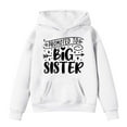 thumbnail image 1 of MUXiin Big Sister Matching Outfits Baby Girl Winter Long Sleeve with Pockets Long Sleeve T-Shirt Toddler Sweatshirt Fall Clothes, 1 of 4