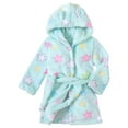thumbnail image 1 of MUXiin Boys Robe Kids Hooded Bathrobe Plush Soft Fuzzy Bathrobe for Children 1-8 Years, 1 of 9