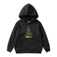 thumbnail image 1 of MUXiin Boys Hoodie,Christmas Kids Hooded Sweatshirt with Pocket Decoration for Boys Cozy Winter Wear Boys Sweatshirt Black, 1 of 4