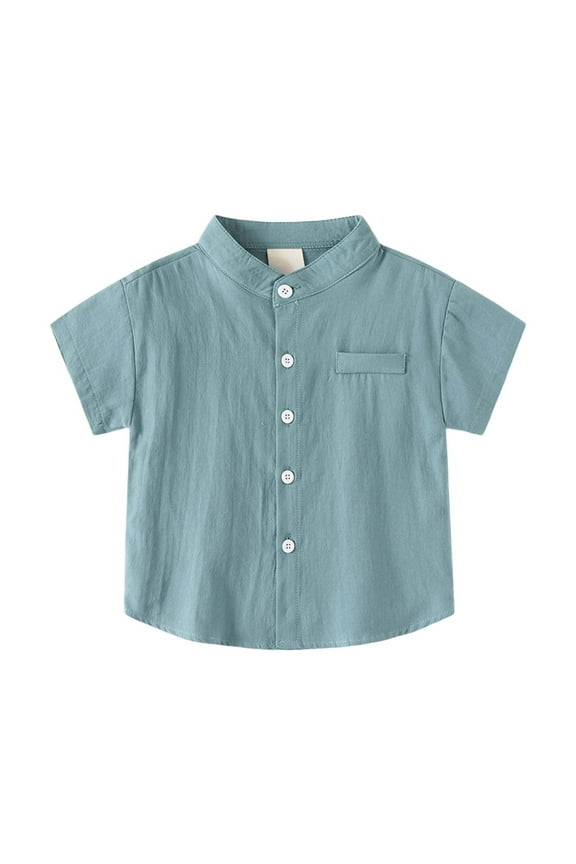 Boys Polo Shirts Size 8 Button Down Printing Short Sleeve Short Sleeve Tennis Shirt Quick Dry Funny Tees Kids Summer Clothing